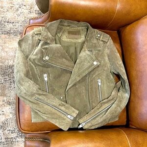 Suede jacket.  Cropped. Size small. Worn twice